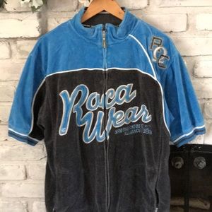 Vintage Roca Wear Velour Top